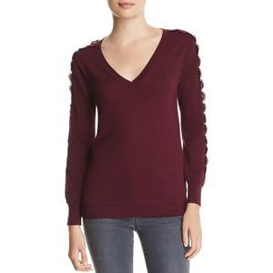 Le Gali Lorina Sweater XL Merlot NWT $149